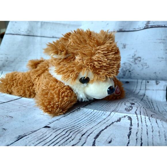 Animated Barking Pomeranian Plush Stuffed Animal - Picture 1 of 5